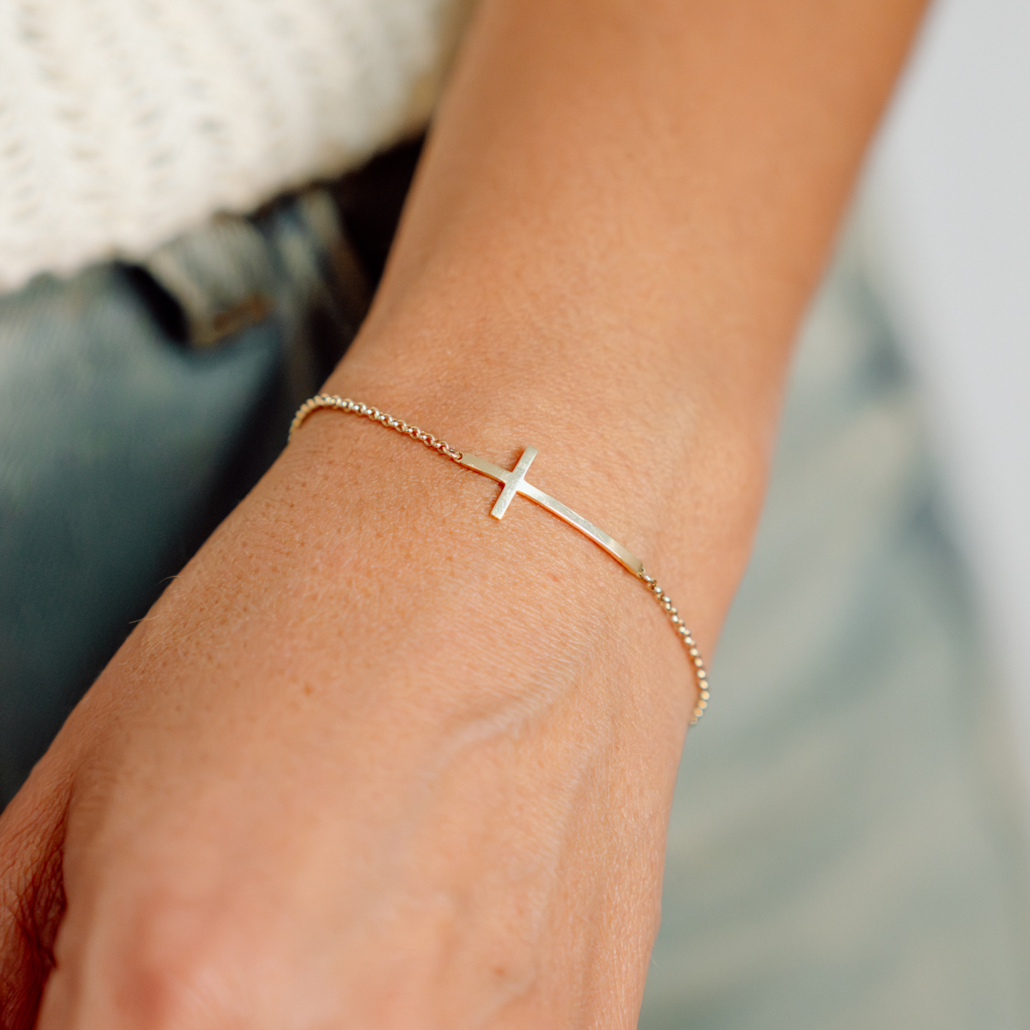 Luxe Cross Bracelet