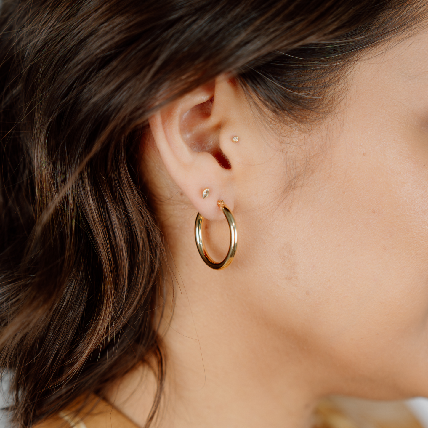 Luxe Lever Hoop