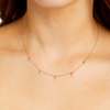 Luxe Multi Drop Necklace - Diamonds