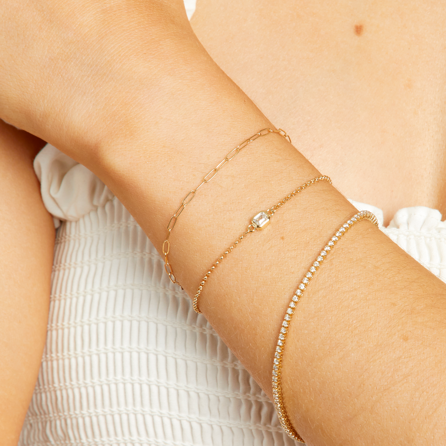 Luxe Paperclip Bracelet