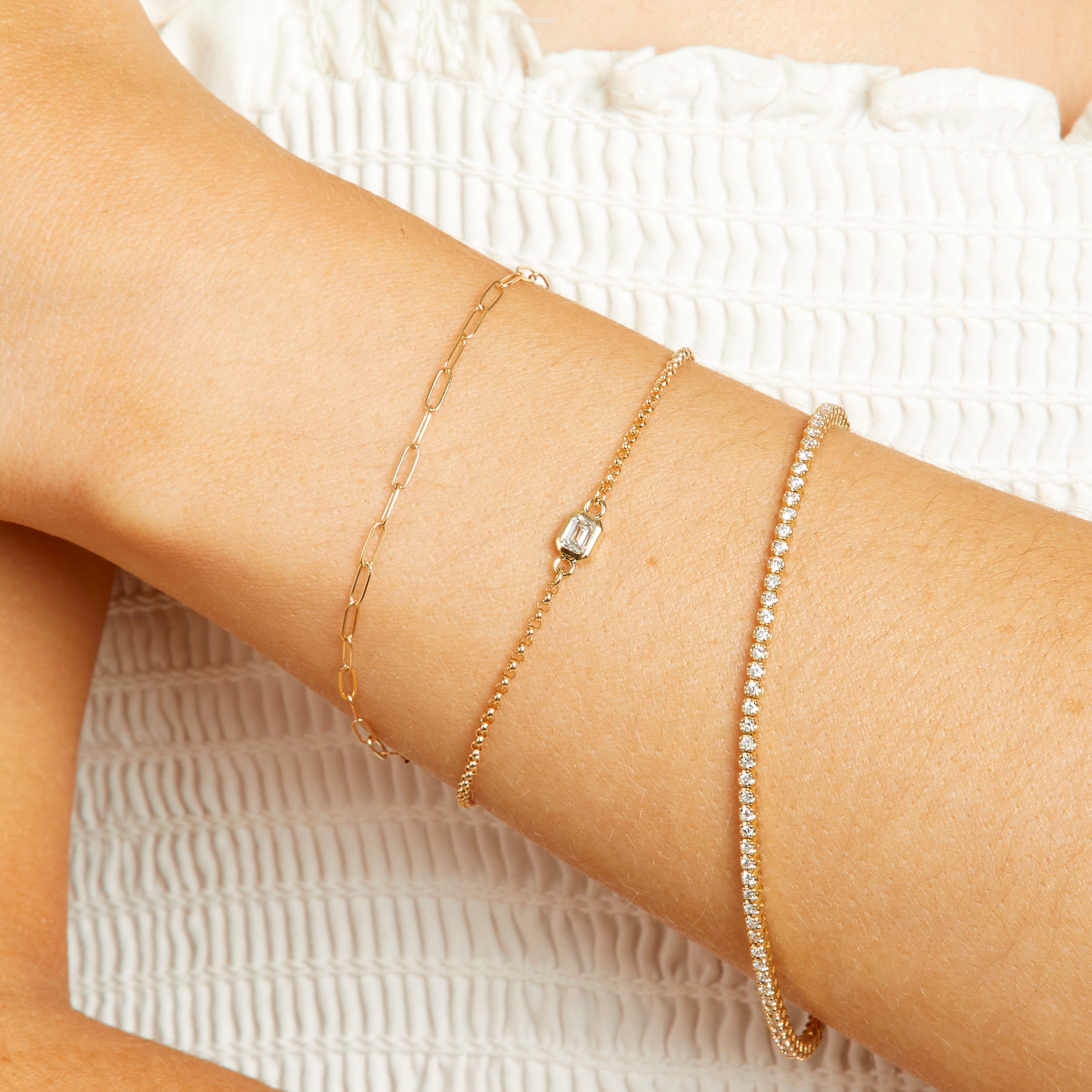 Luxe Paperclip Bracelet