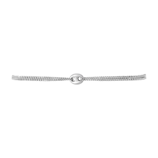 Mariner Mini Chain Bracelet (Silver)