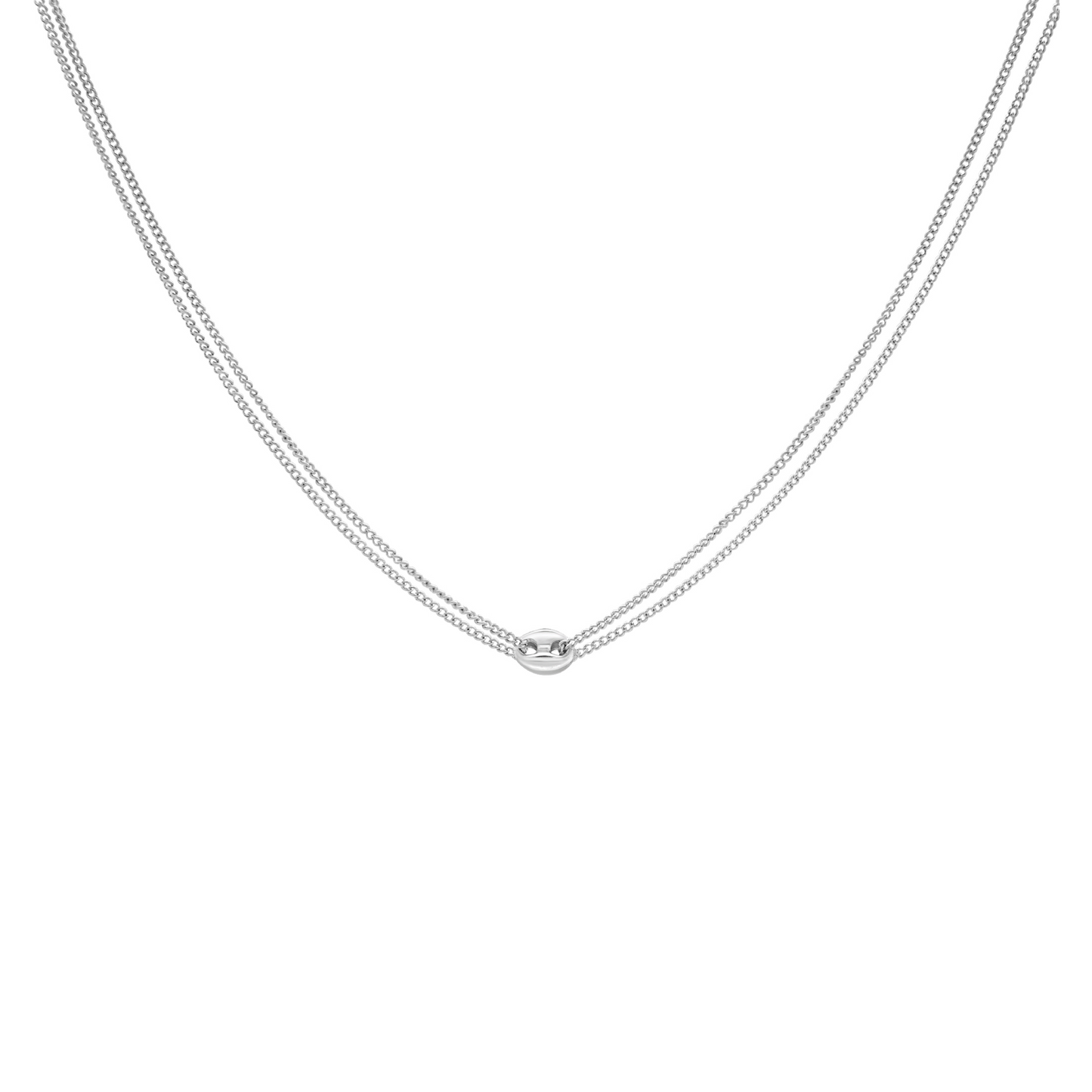 Mariner Mini Chain Necklace (Silver)