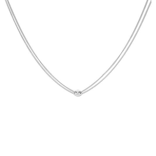 Mariner Mini Chain Necklace (Silver)