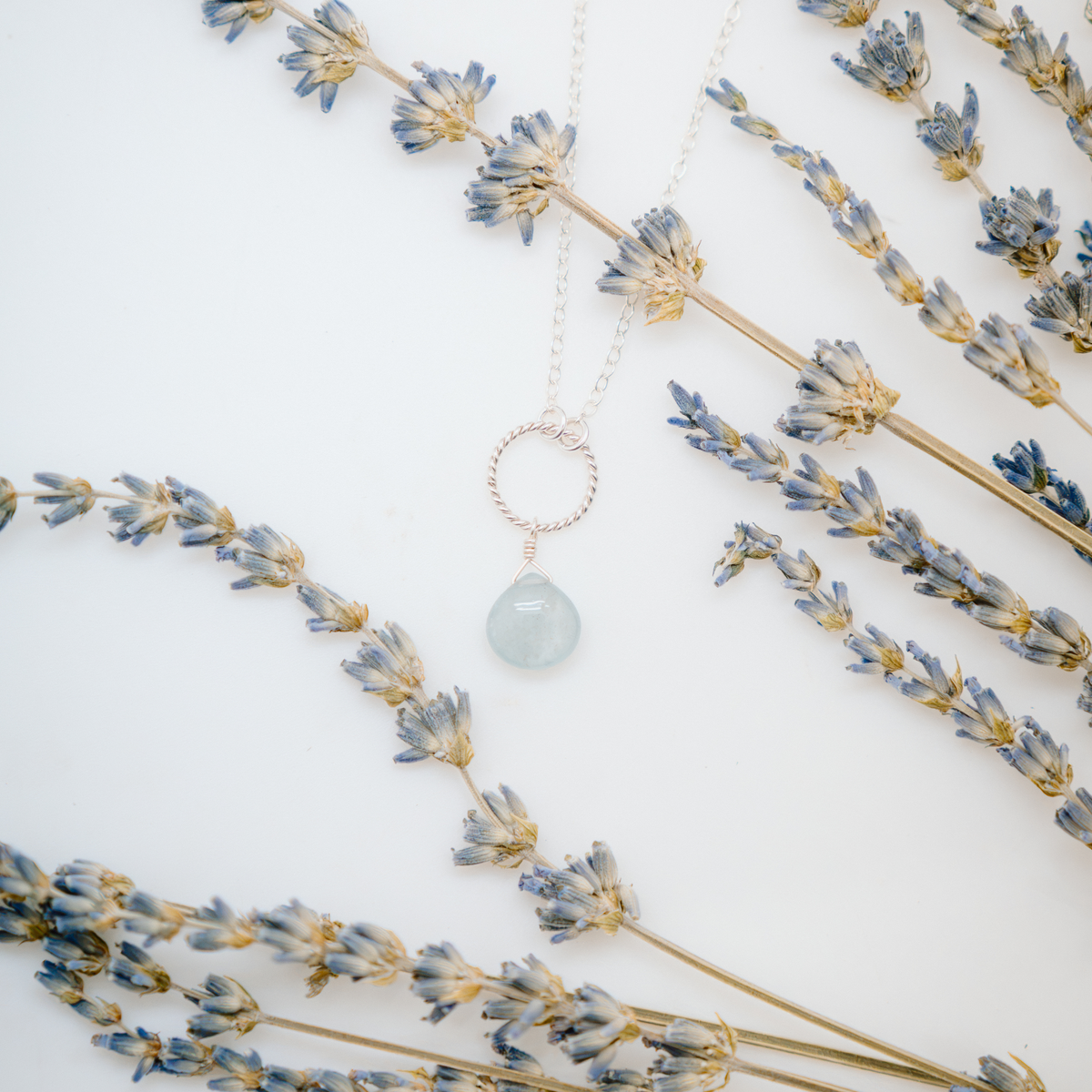 Misty Morning Necklace (Silver)