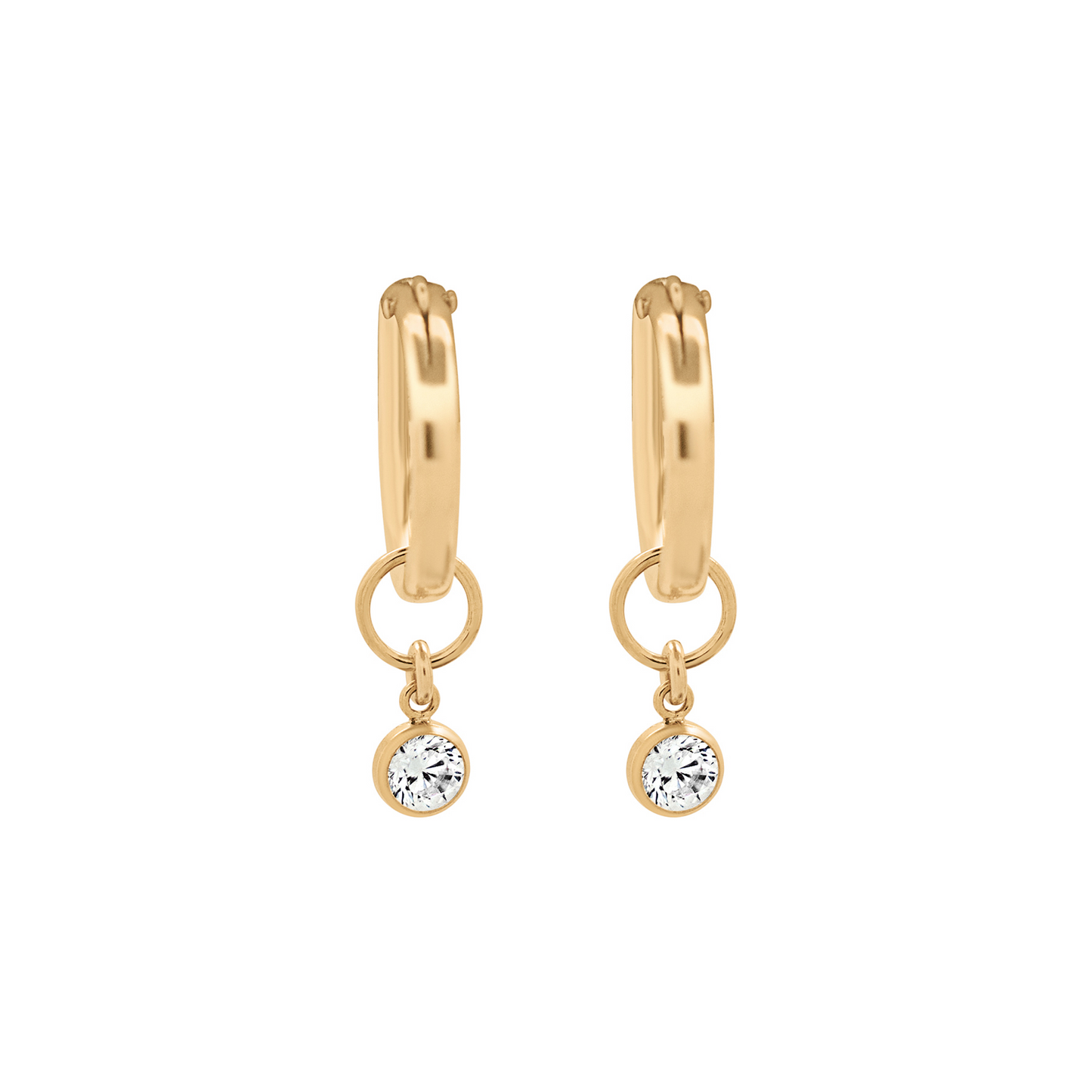 Origin Birthstone Drop Hoops