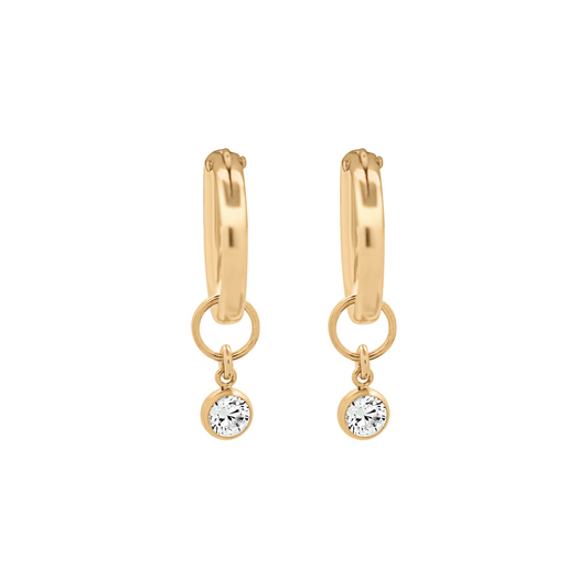 Origin Birthstone Drop Hoops