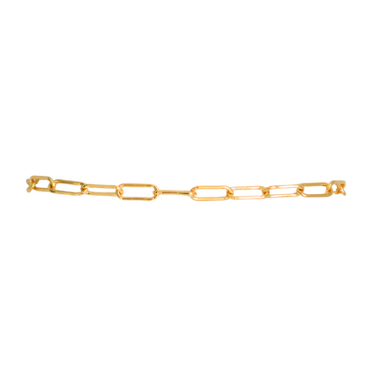 Paperclip Chain Bracelet - Medium