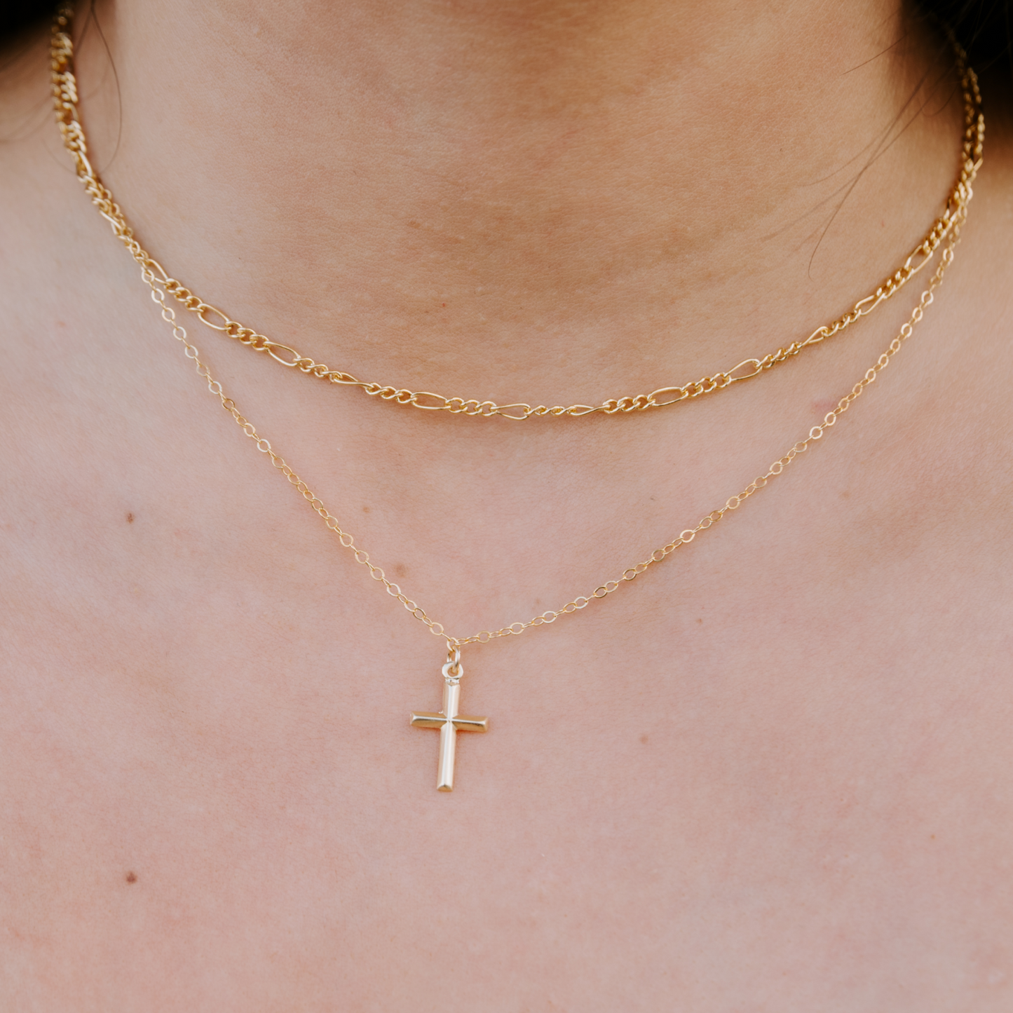 Petite Cross Necklace