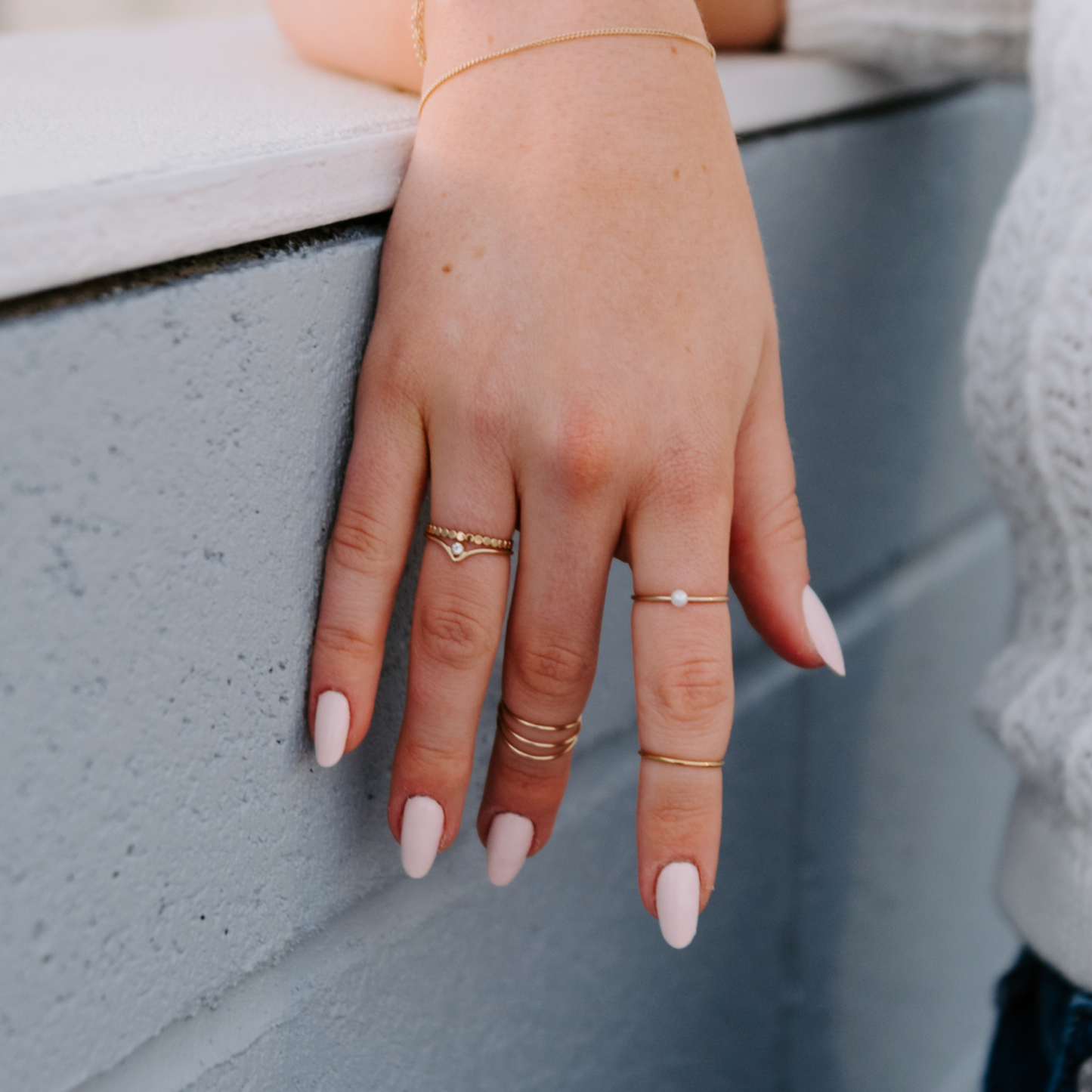 Petite Pearl Ring