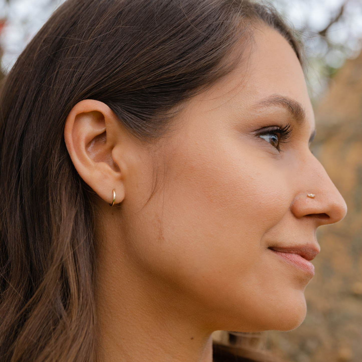 Plain Jane Hoops Earrings - XS