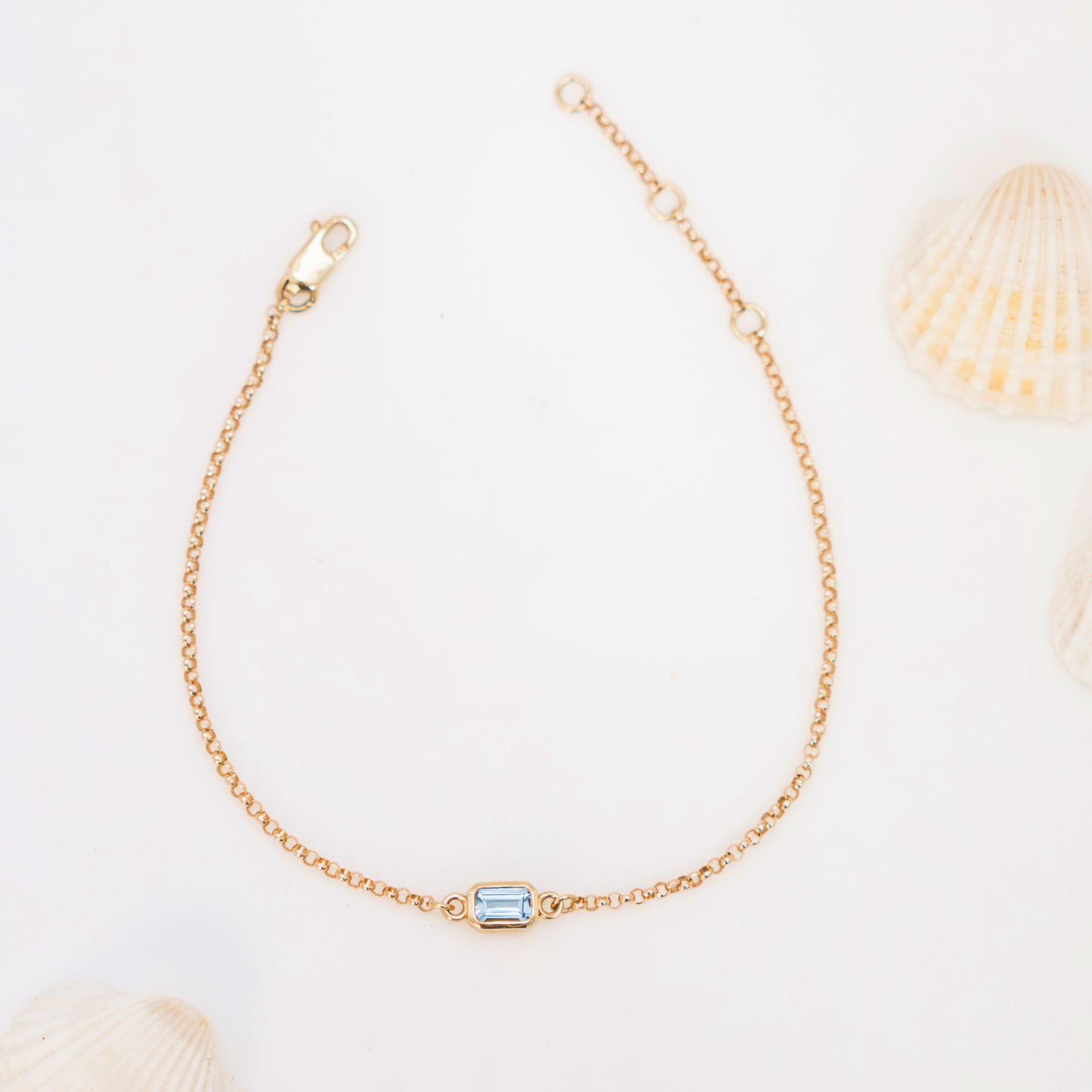 Precious Gem Bracelet - Aquamarine