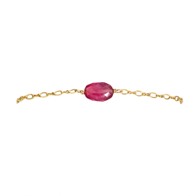 Raspberry Ruby Bracelet