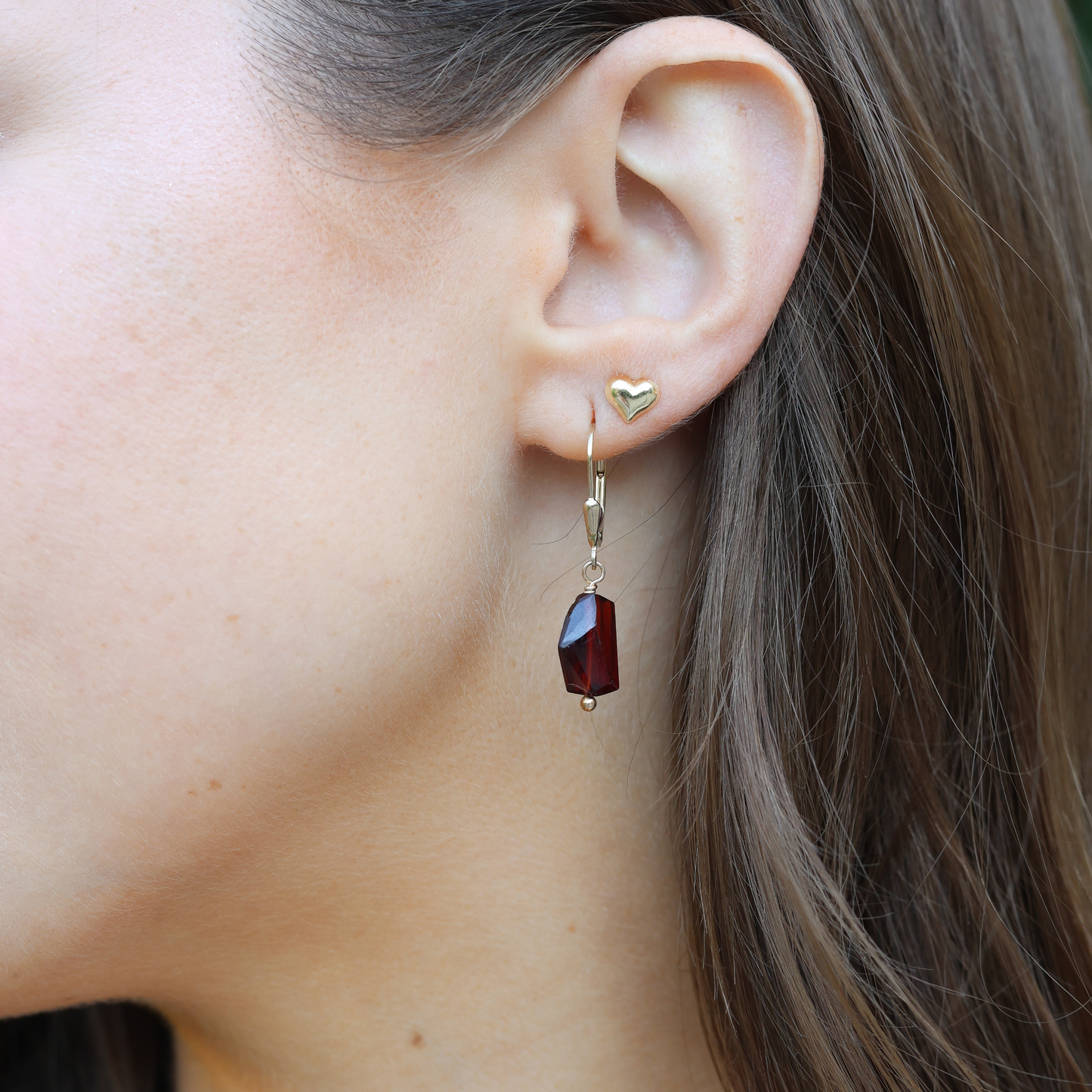 Red Velvet Earrings