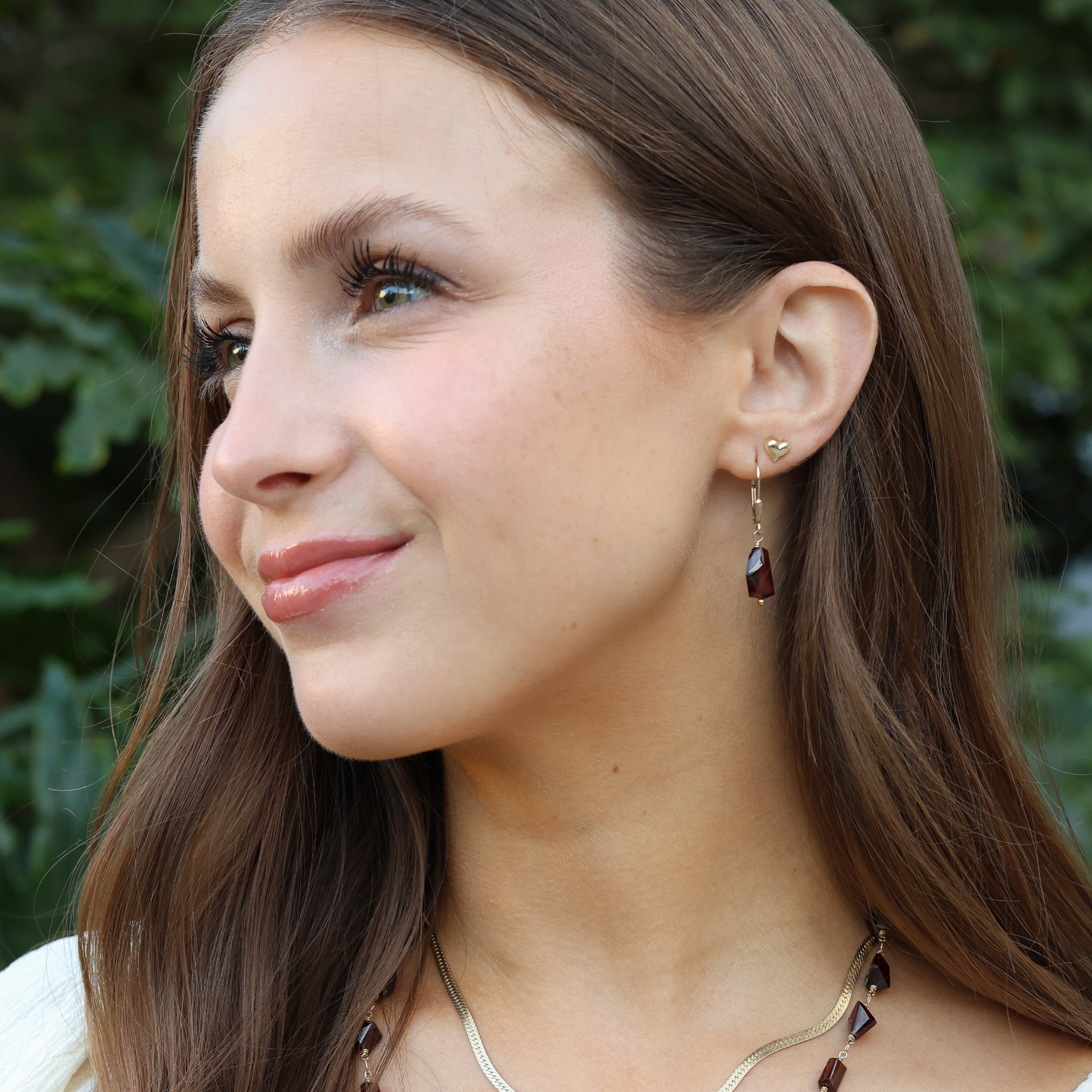 Red Velvet Earrings