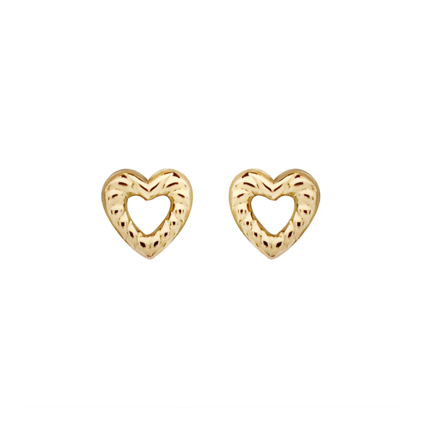 Royal Heart Studs