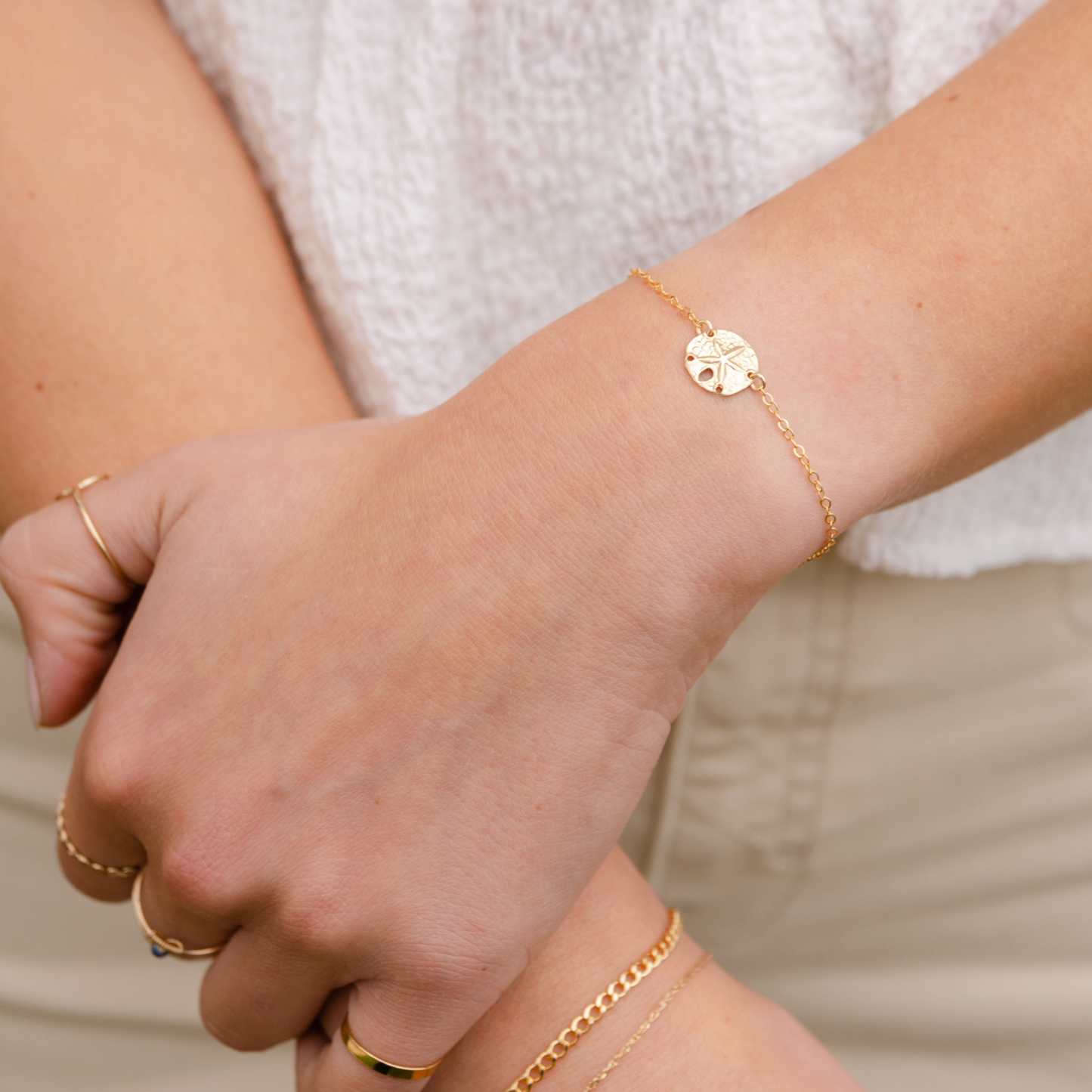 Sand Dollar Bracelet