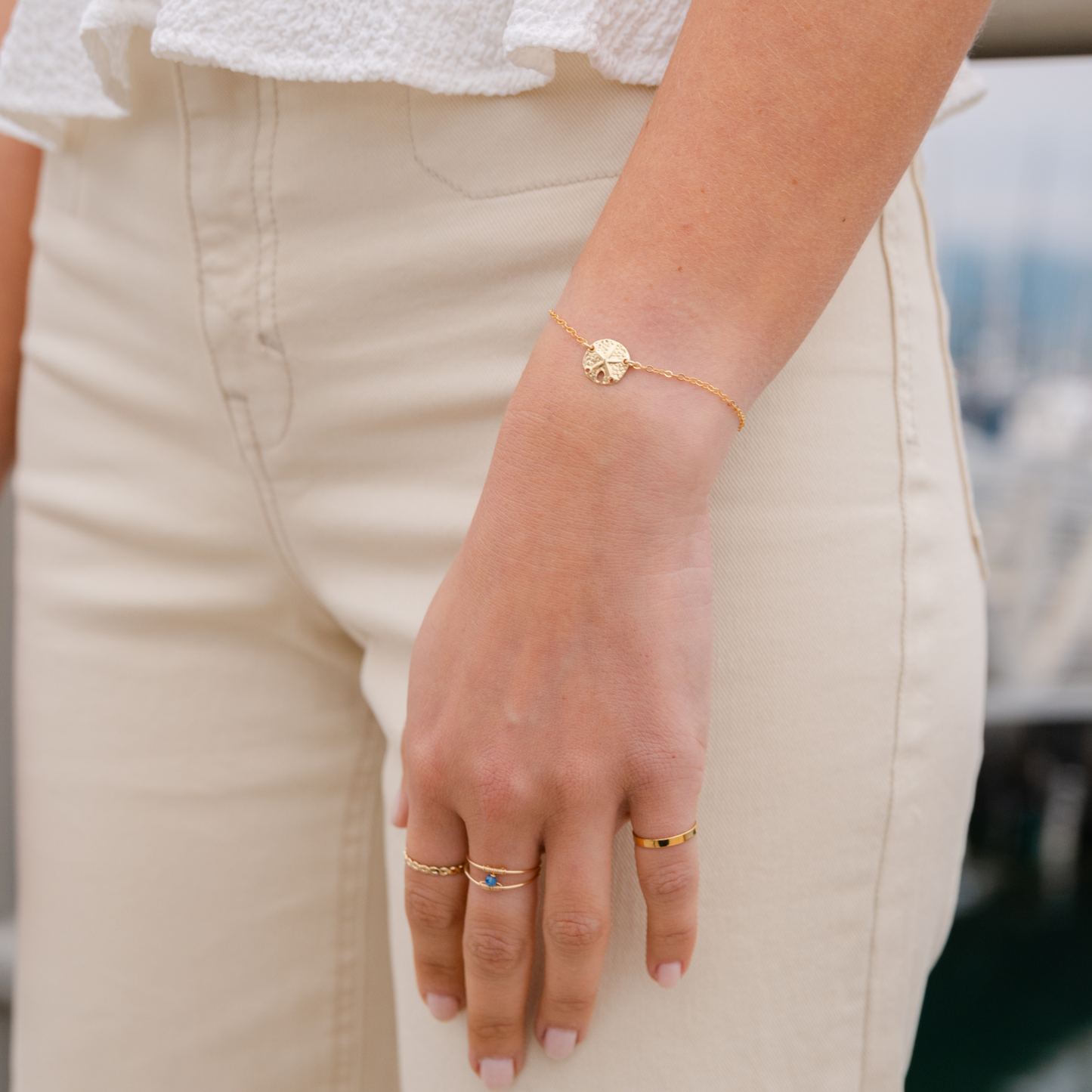 Sand Dollar Bracelet