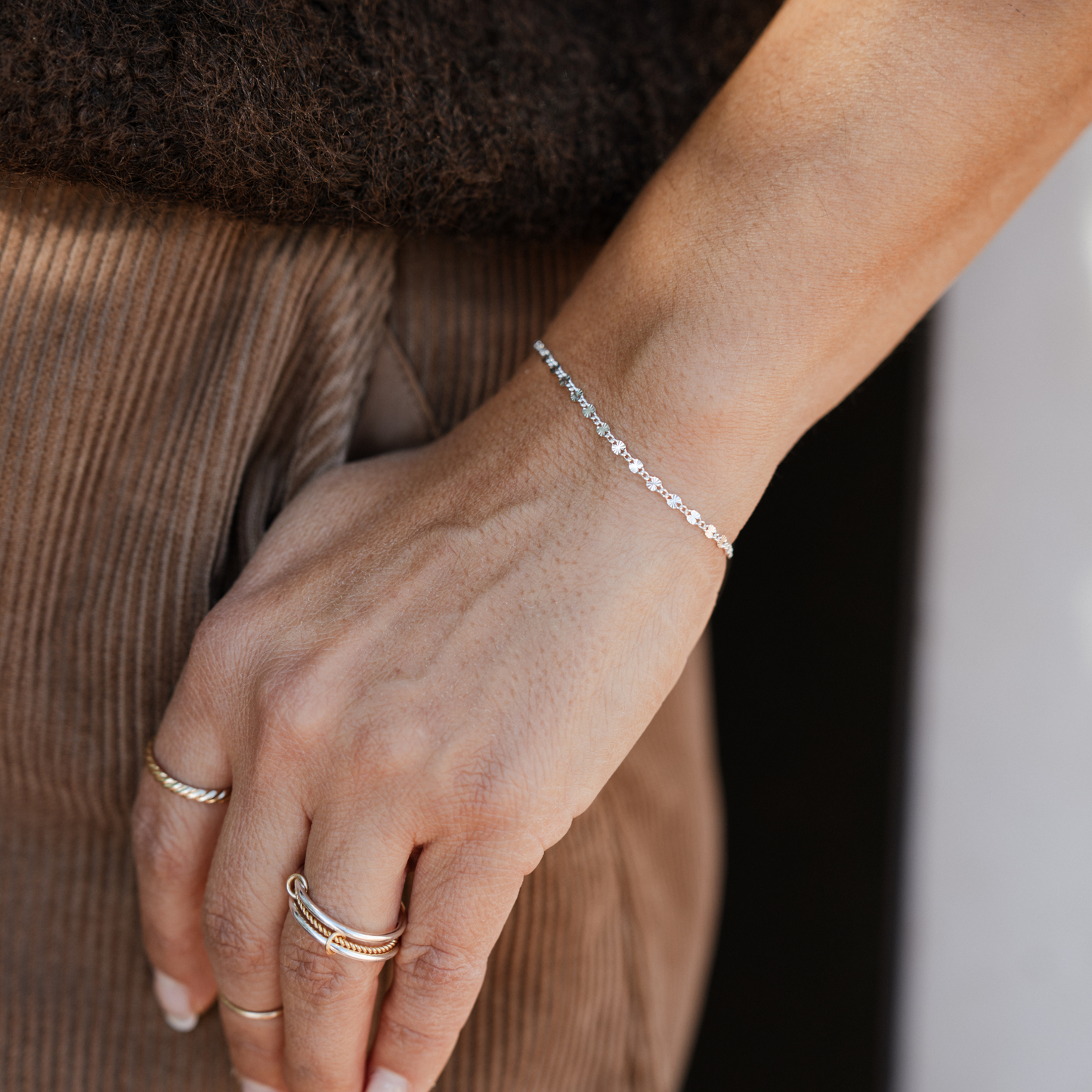 Sunburst Bracelet (Silver)