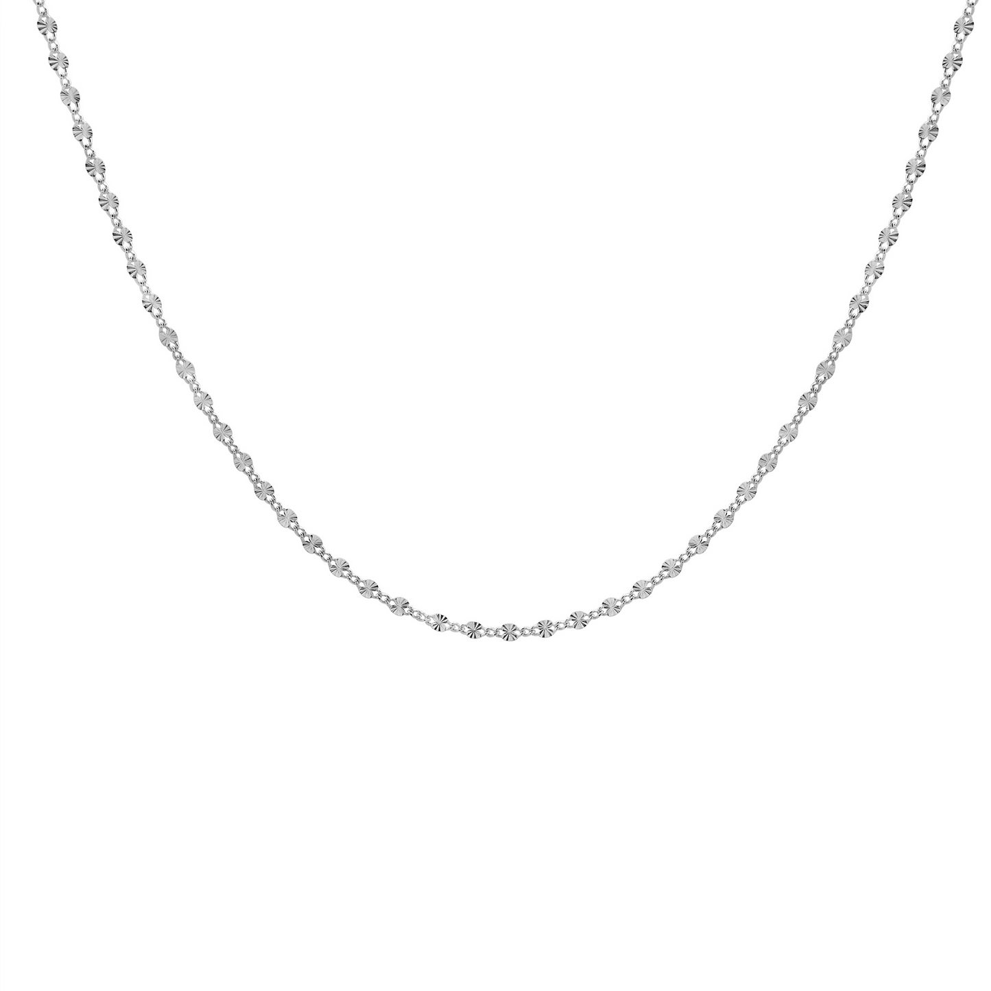 Sunburst Necklace (Silver)