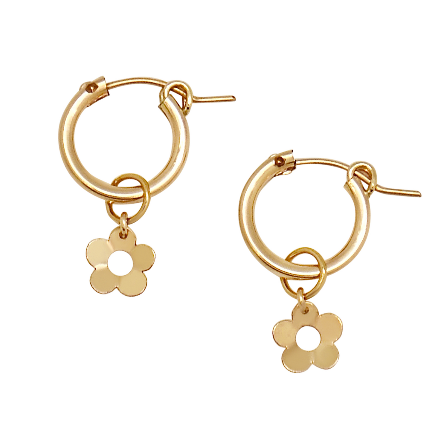 Wildflower Drop Hoops