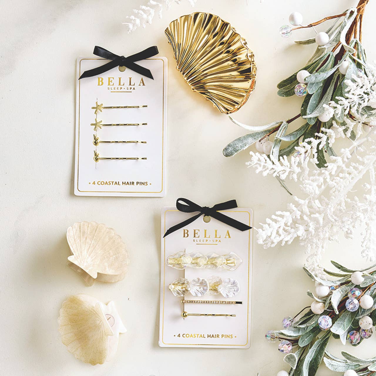 Hair Pins - Seashells