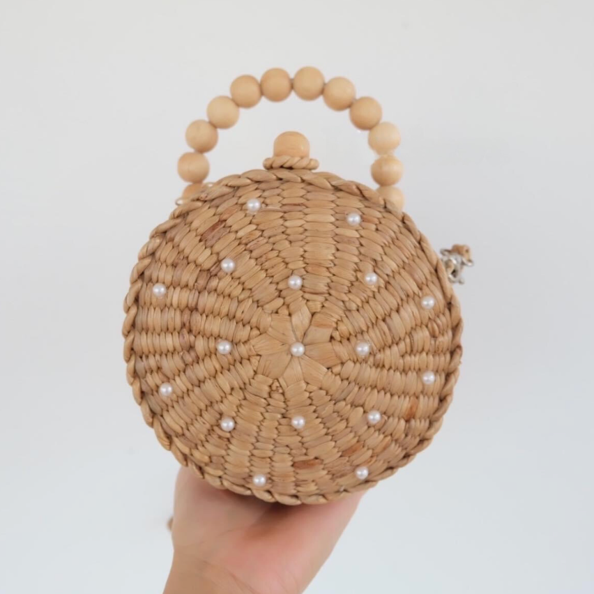 Pearl Circle Purse