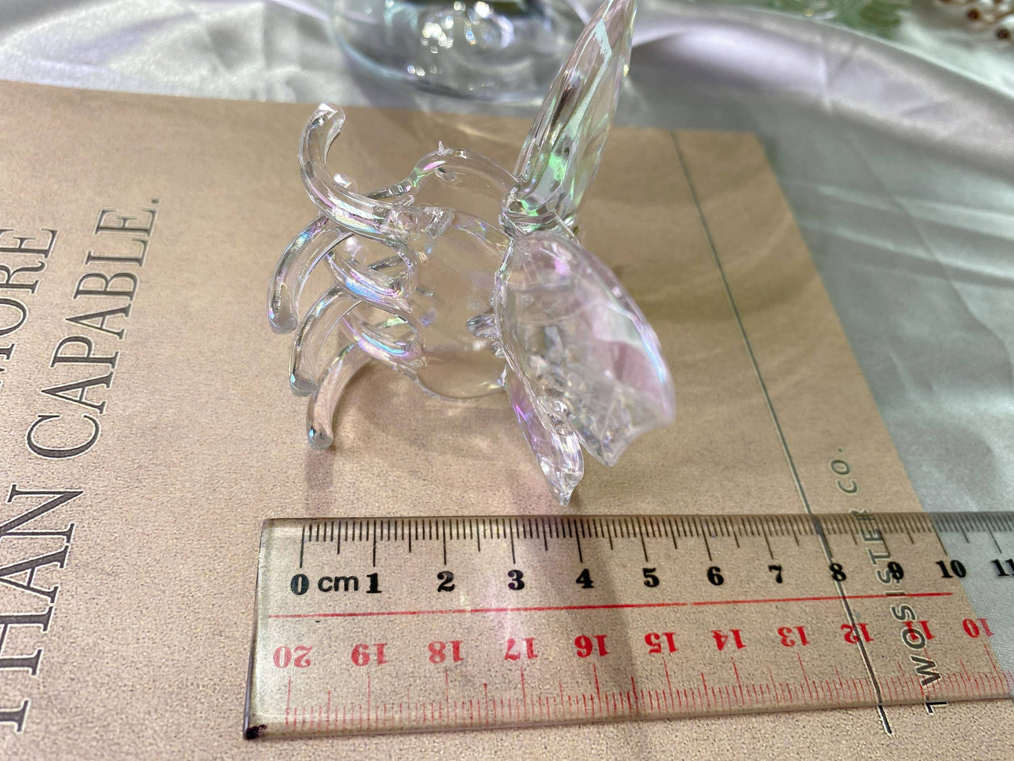Butterfly Hair Claw - Green