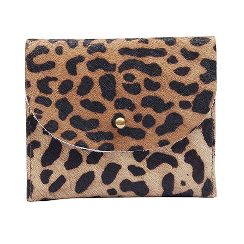 Envelope Stud Wallet: Black
