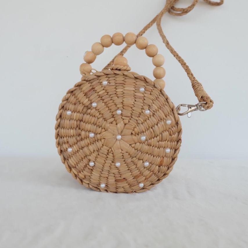 Pearl Circle Purse