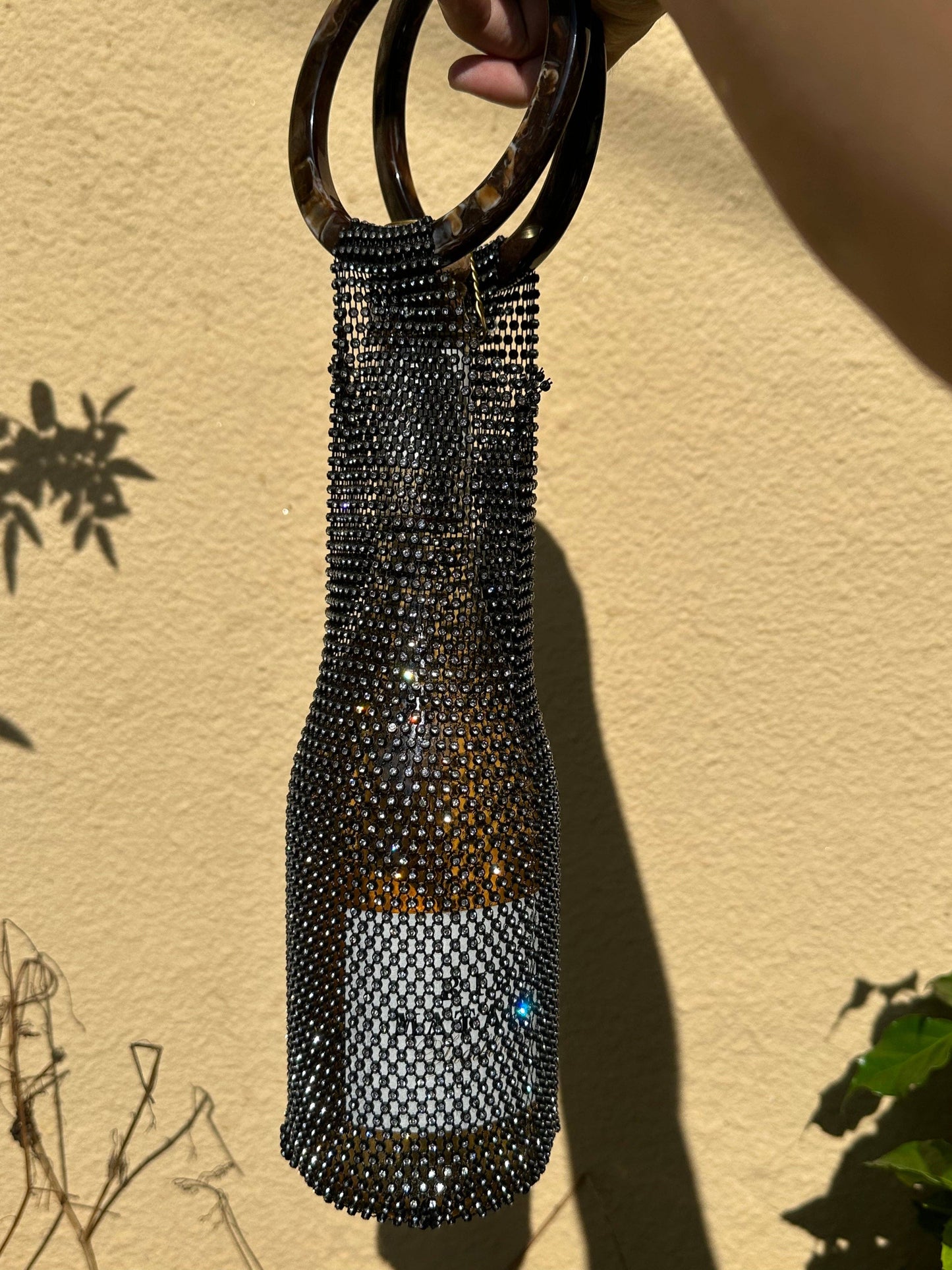 Luxe Crystal Wine Carrier: Black (Limited Edition)