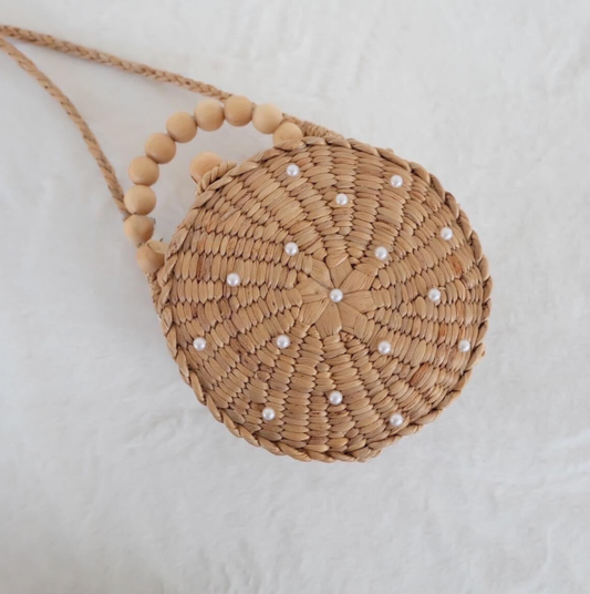 Pearl Circle Purse