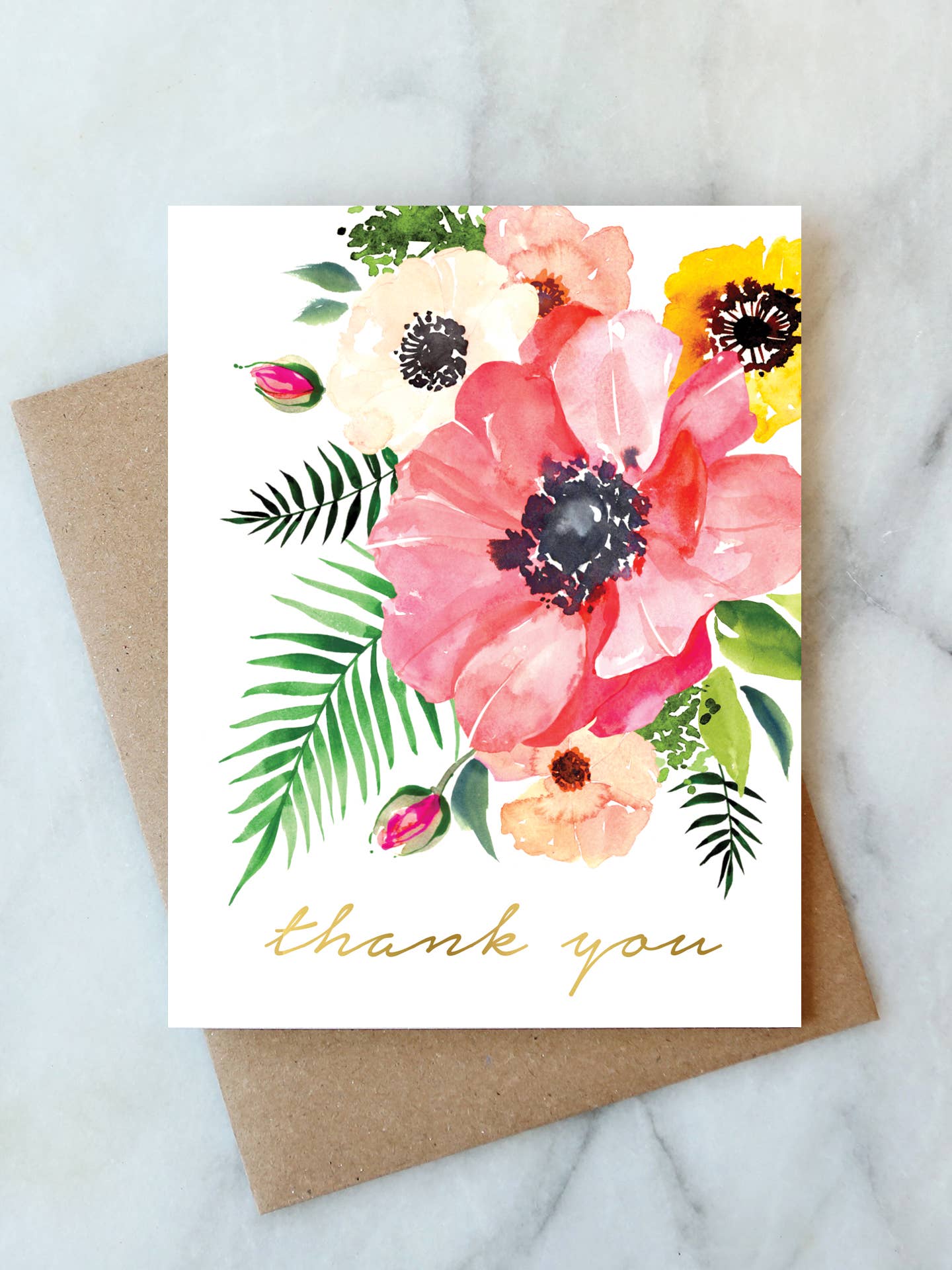 Bouquet	Thank You Card