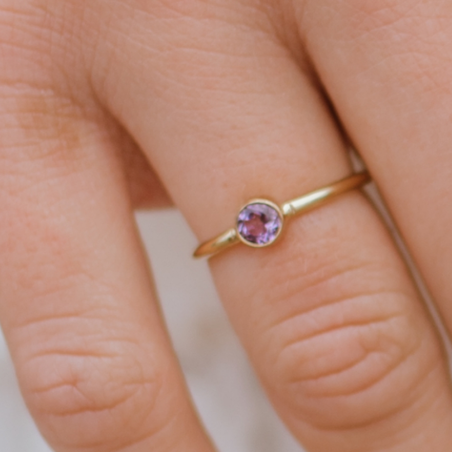 Classic Jewel Ring - Amethyst