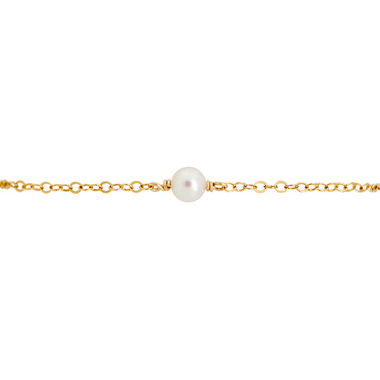 Simp Bracelet - White Pearl