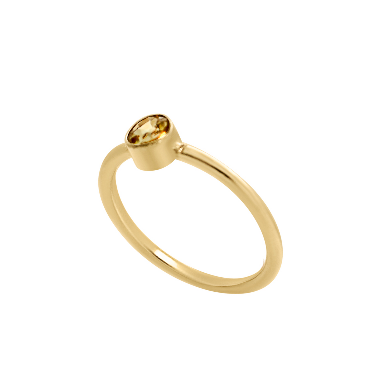 Classic Jewel Ring - Citrine