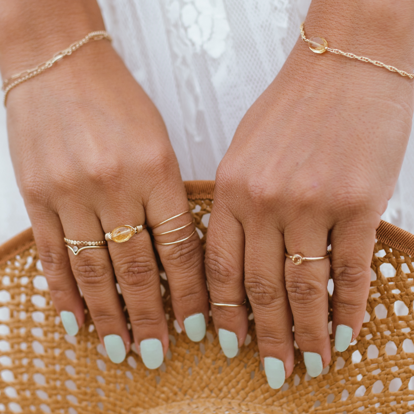 Classic Jewel Ring - Citrine