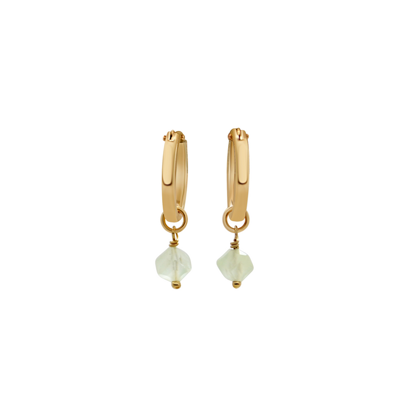 Peridot & White Pearl Drop Earrings – Gump's