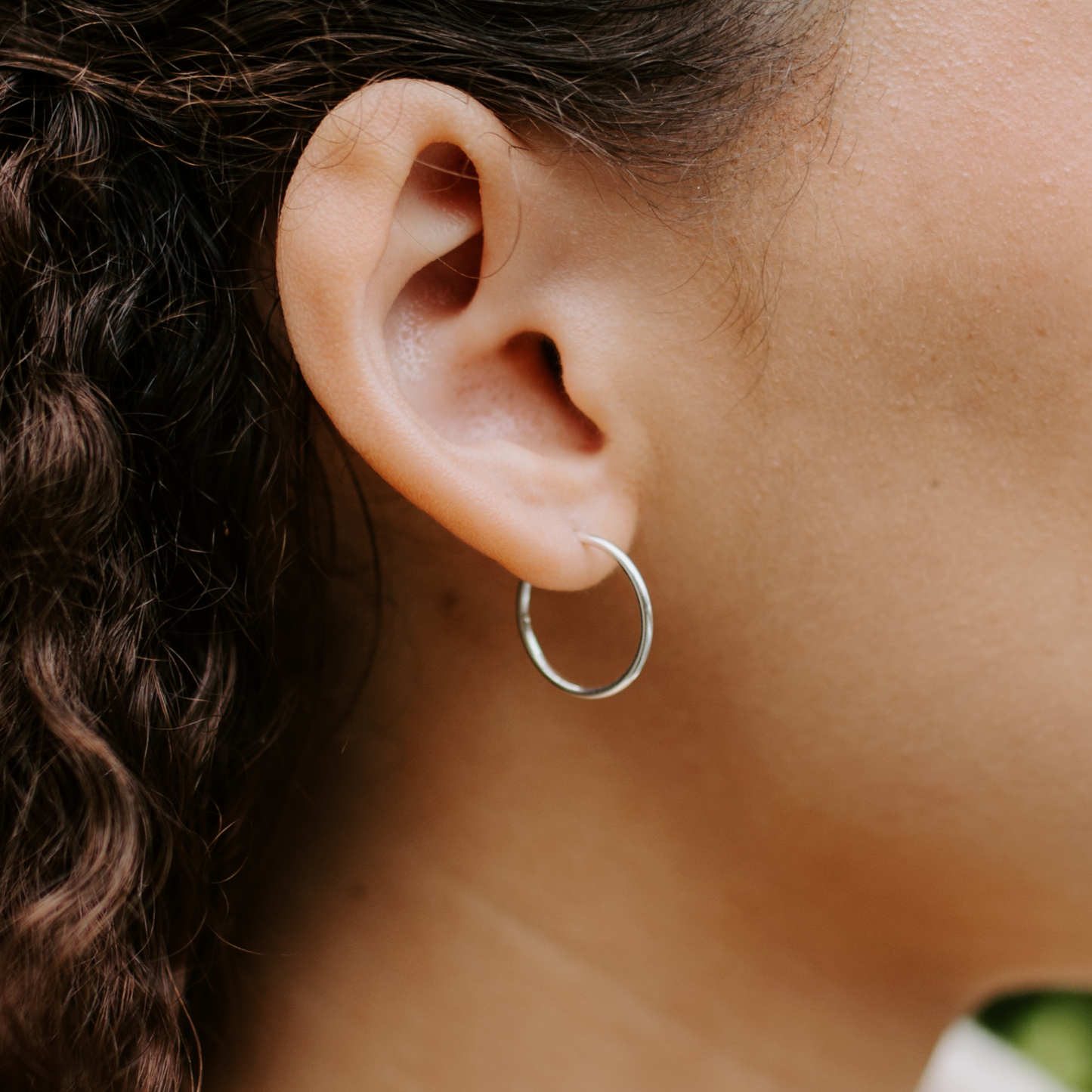 Plain Jane Hoops - Small (Silver)