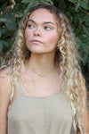 Multi Drop Necklace - Crosses