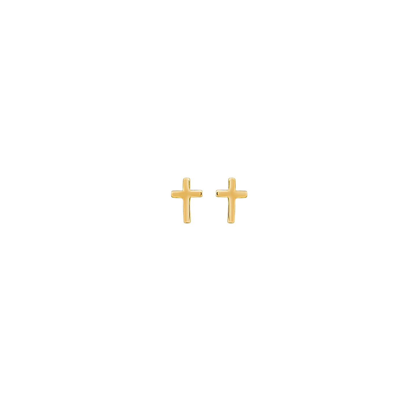 Cross Stud Earrings