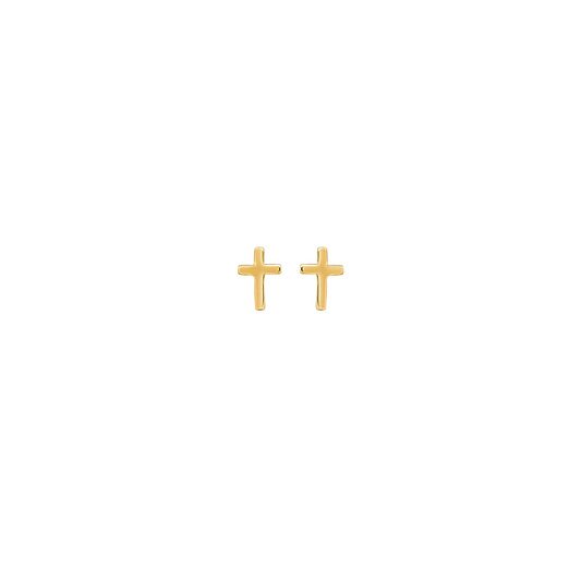 Cross Stud Earrings