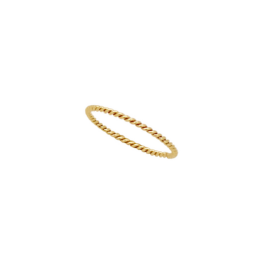 Twisted Stacking Ring